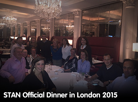STAN Official Dinner in London 2015